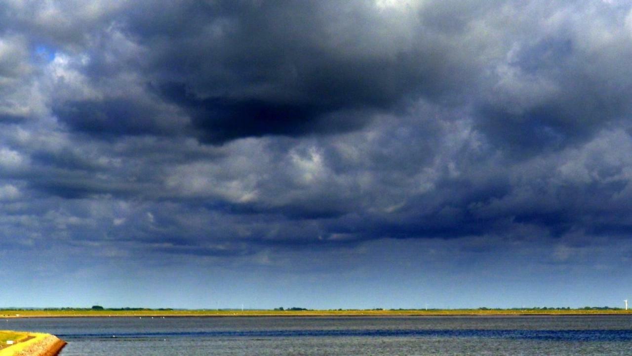 Wattenblick Büsum Buitenkant foto